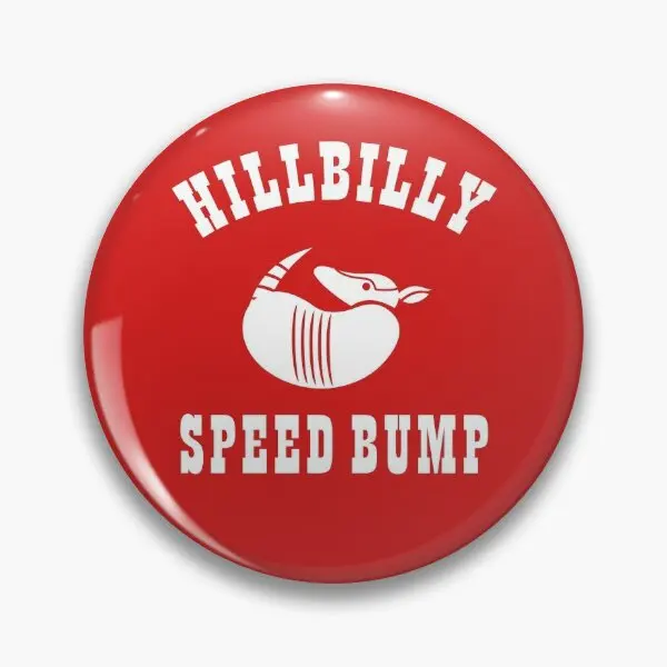 Hillbilly Speed Bump Armadillo  Soft Button Pin Clothes Lapel Pin Funny Women Gift Metal Jewelry Cartoon Collar Lover Decor