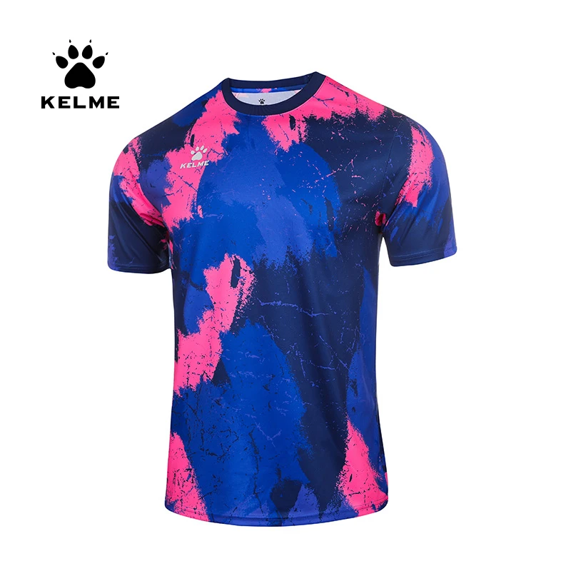 KELME Official Flagship Quick-Drying Football Jersey Top Game Custom Jersey Men\'s Training Sports Jersey 8251ZB1001