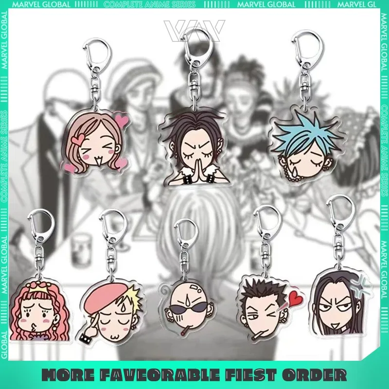 

Anime NANA Another Me in the World Keychain Komatsu Black Stones Character Exquisite Backpack Pendant Collection Decorative Gift