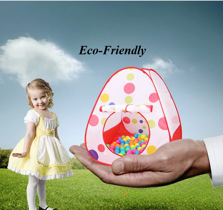 1pc grande portátil crianças jogar tenda casa piscina de bolinhas dobrável meninos meninas tendas ao ar livre indoor para o bebê crianças jogar casa presente
