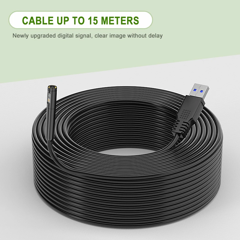 Industrial Endoscope 4.3'' IPS Screen Video Autofocus Camera Pipe Inspection Borescope HD1080P Single Dual Triple Lens USB Probe