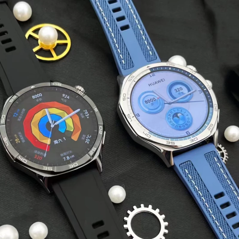 Reloj inteligente HUAWEI WATCH GT 5 de 46 mm, pantalla AMOLED de 1,43 pulgadas, batería con 14 días de duración, salud femenina, monitor del sueño, salud cardíaca, 5 ATM/IP69K, NFC, Bluetooth 5.2, GPS/GALILEO, iOS y Android. 5