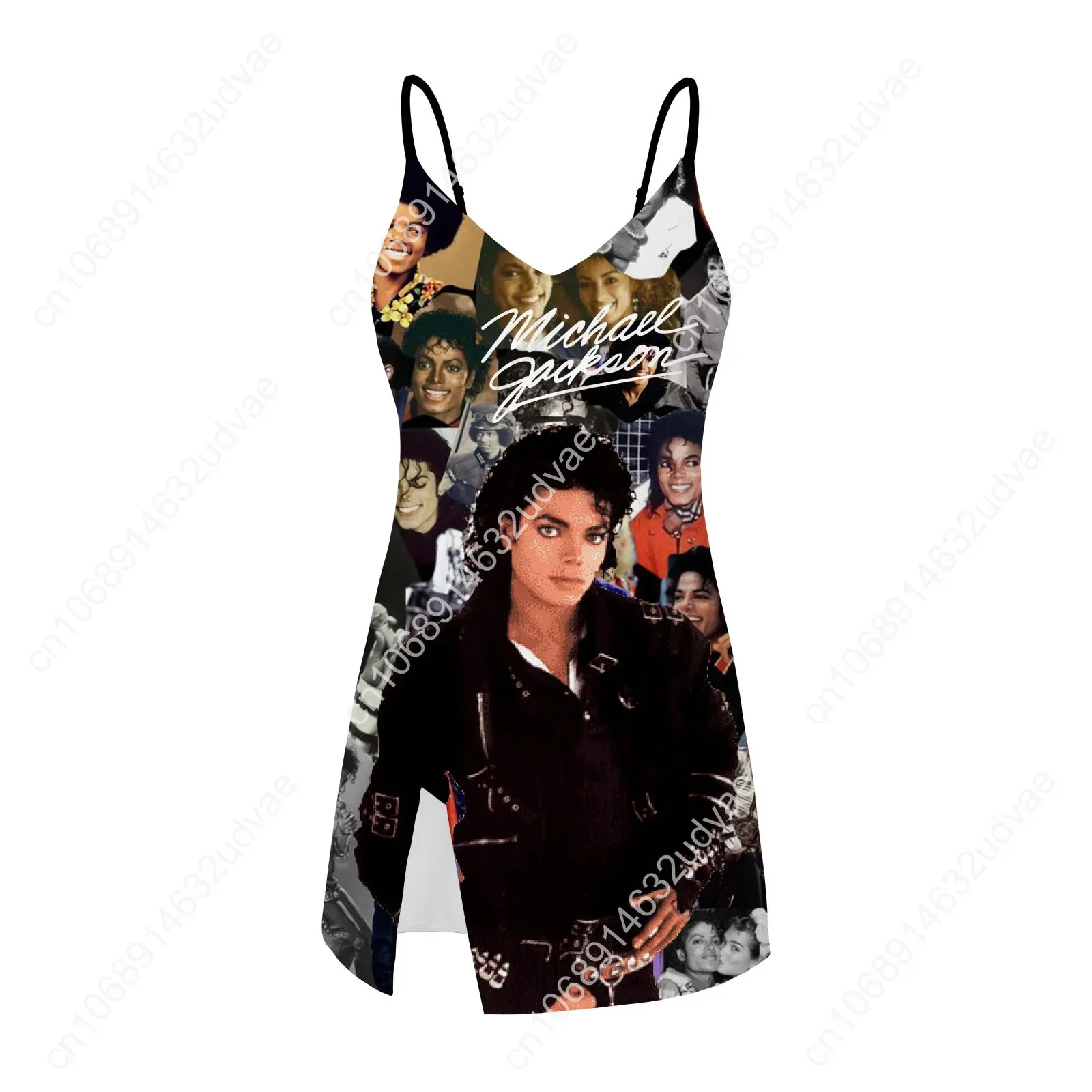 Michael Jackson Sling Dress Swimsuit Womens Bathing Suits Personalized Fashion Swimwear Pool Party Bikini Custom Made Beachwear