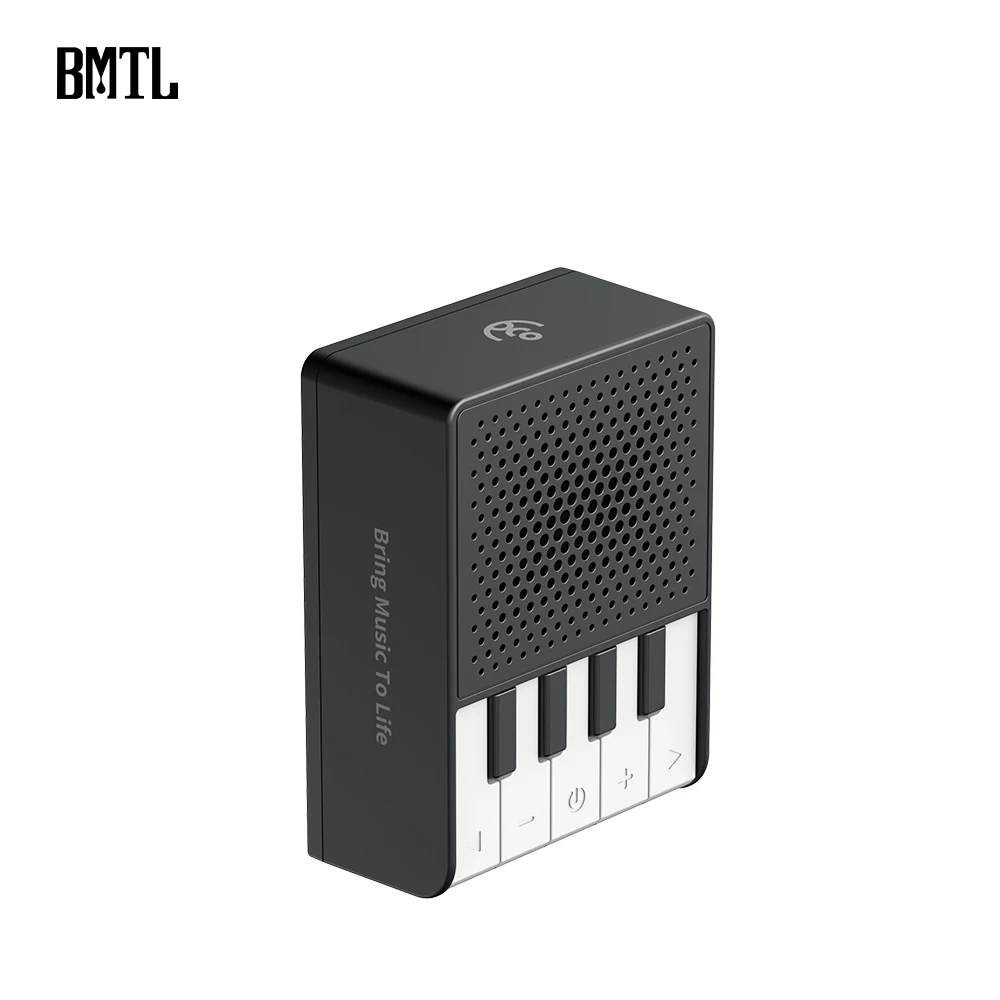 

XDOBO BMTL Piano Беспроводной Bluetooth-динамик Креативный портативный мини-компактный настольный сабвуфер 5 Вт TWS Водонепроницаемый динамик для записи