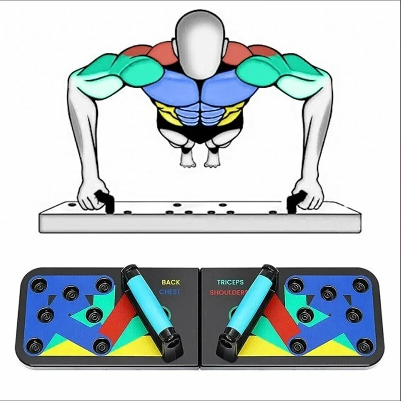 Portable Home Fitness Equipment, 13-Function Push-up Board, Abdominal Enhancement, Push-up Stands, Musclebuilding Tools