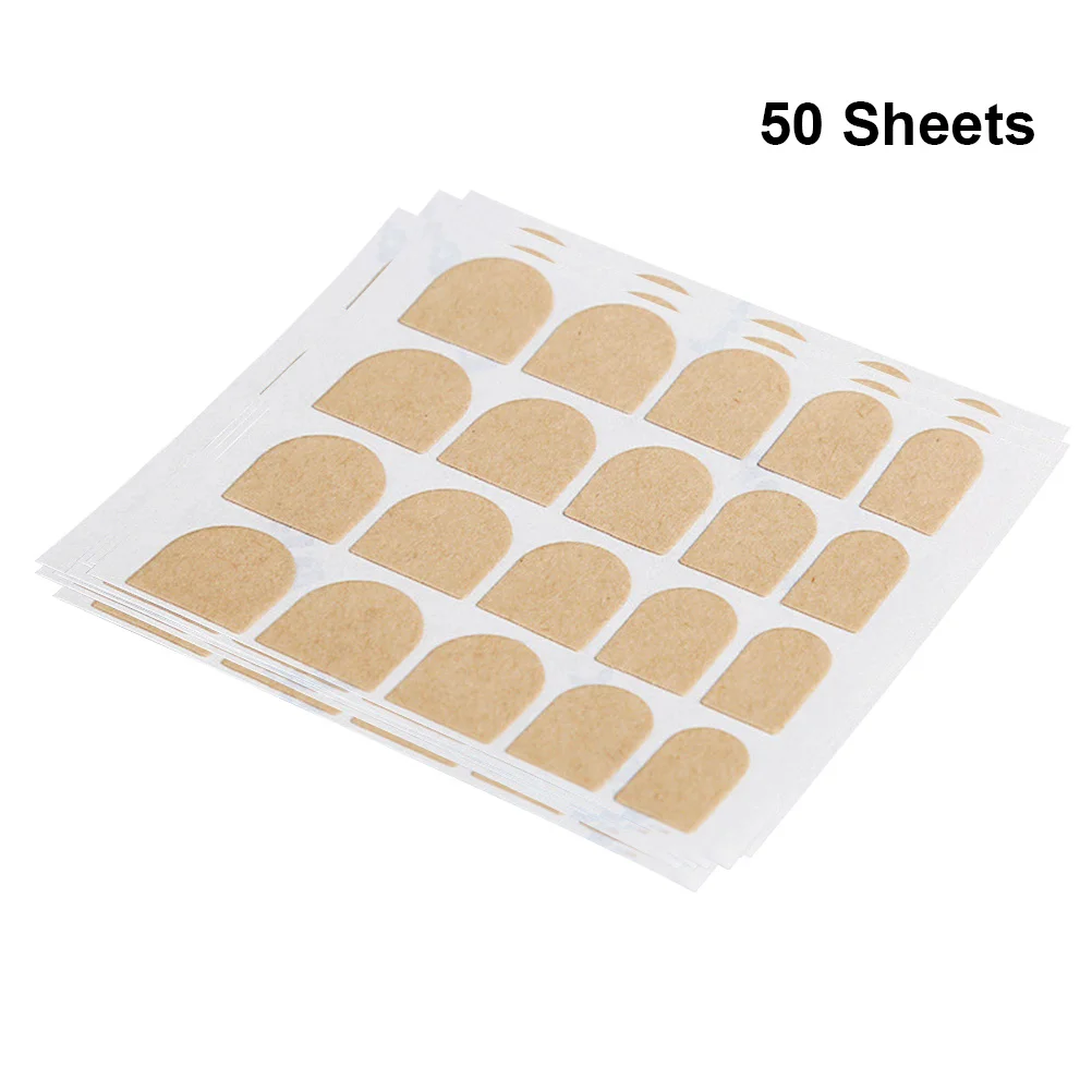 

50 Sheets Manicure Accessories Nail Glue Sticker Stickers Double Sided Tape False