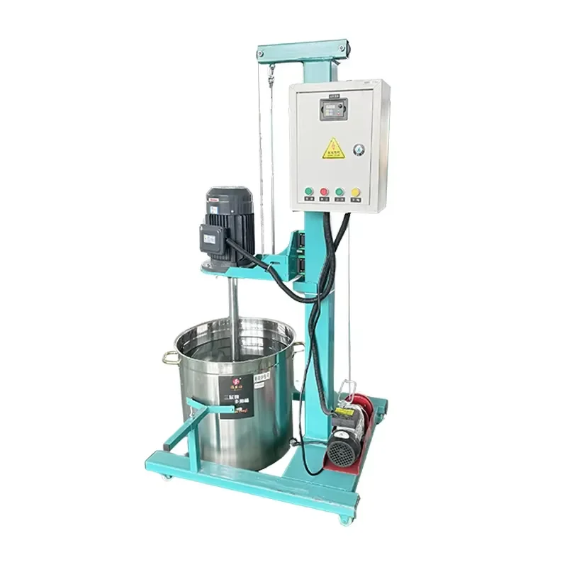 Paint Mixing Dispersing Machine Gule Adhesives Ceramic Slurries Coatings Conductive Pastes High Speed Disperser Mixer