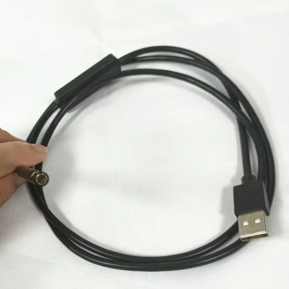 5.5Mm Usb Dual Lens Industriële Endoscoop Cmos Borescope-Side Vooraanzicht Digitale Microscoop Camera Inspectie Otoscoop