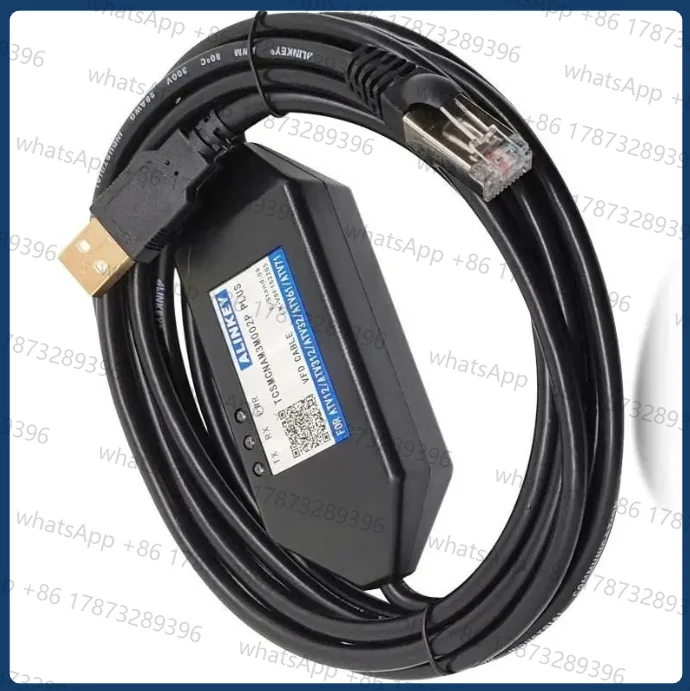 TCSMCNAM3M002P USB to RJ45 Programming Cable for Debugging Schneider ATV Inverter LXMI Servo ATV12 ATV312 ATV32 ATV61 ATV71