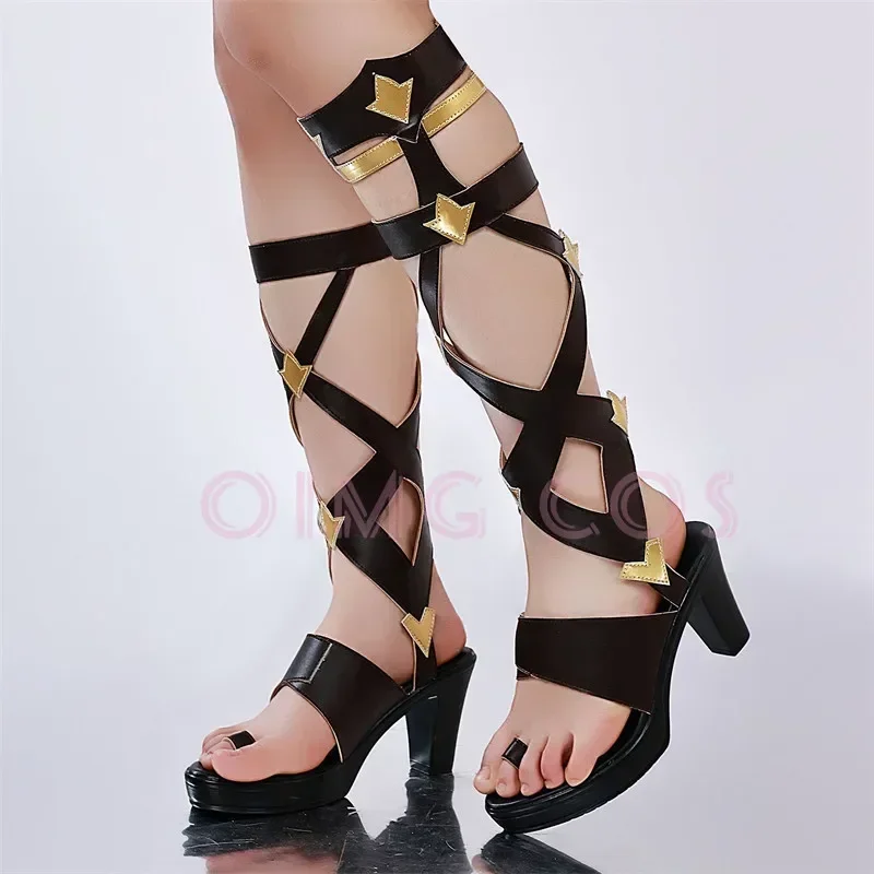 Citlali Cosplay  Anime Chinese Shoes  Halloween Style for Genshin Game Impact Women