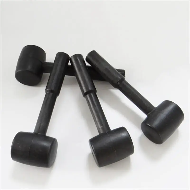 Martillo de goma negro - Herramienta duradera y versátil para bricolaje, reparaciones del hogar y uso industrial, perfecto para ideas de regalos