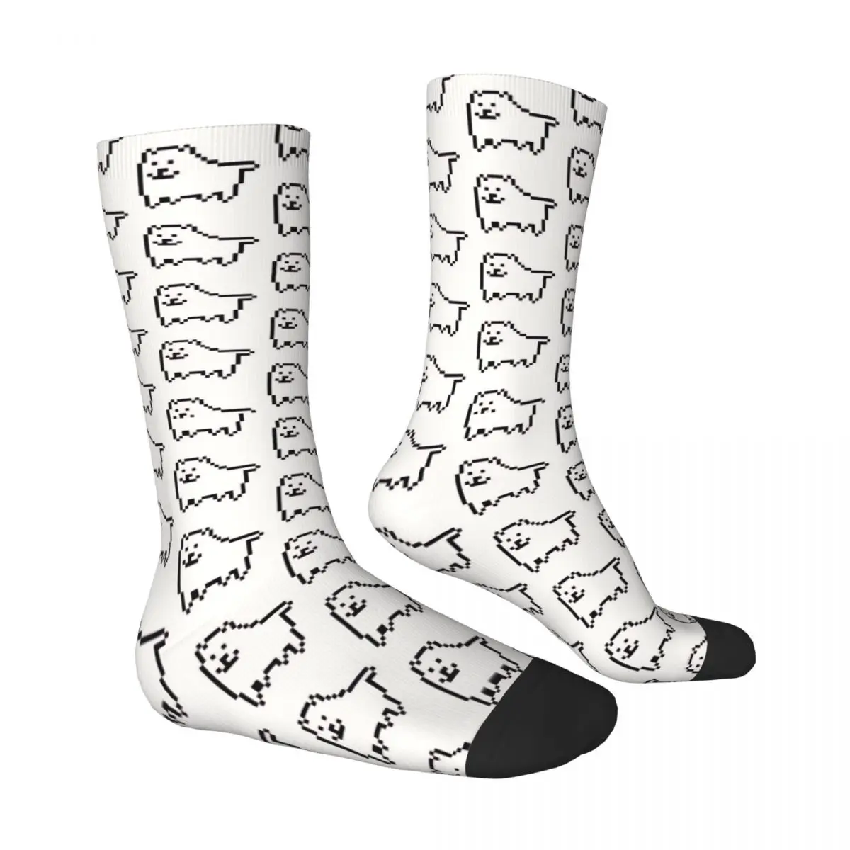 Annoying Dog Undertale Napstablook Socks Male Mens Women Winter Stockings Harajuku