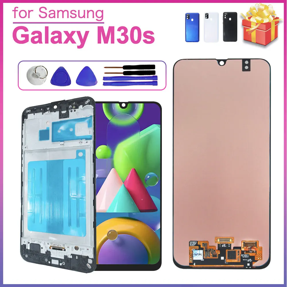 LCD for Samsung Galaxy M30s Display Touch Screen Digitizer Replacement for Samsung Galaxy M30s M307F Mobile Screen Repair Tools