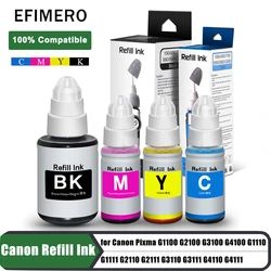 Encre de colorant IL Gi-190 la recharge d'encre imbibée pour IL G1100 G2100 G3100 G4100 G1110 G1111 G2110 G2111 G3110 G3111 G4110 G4111 G Series