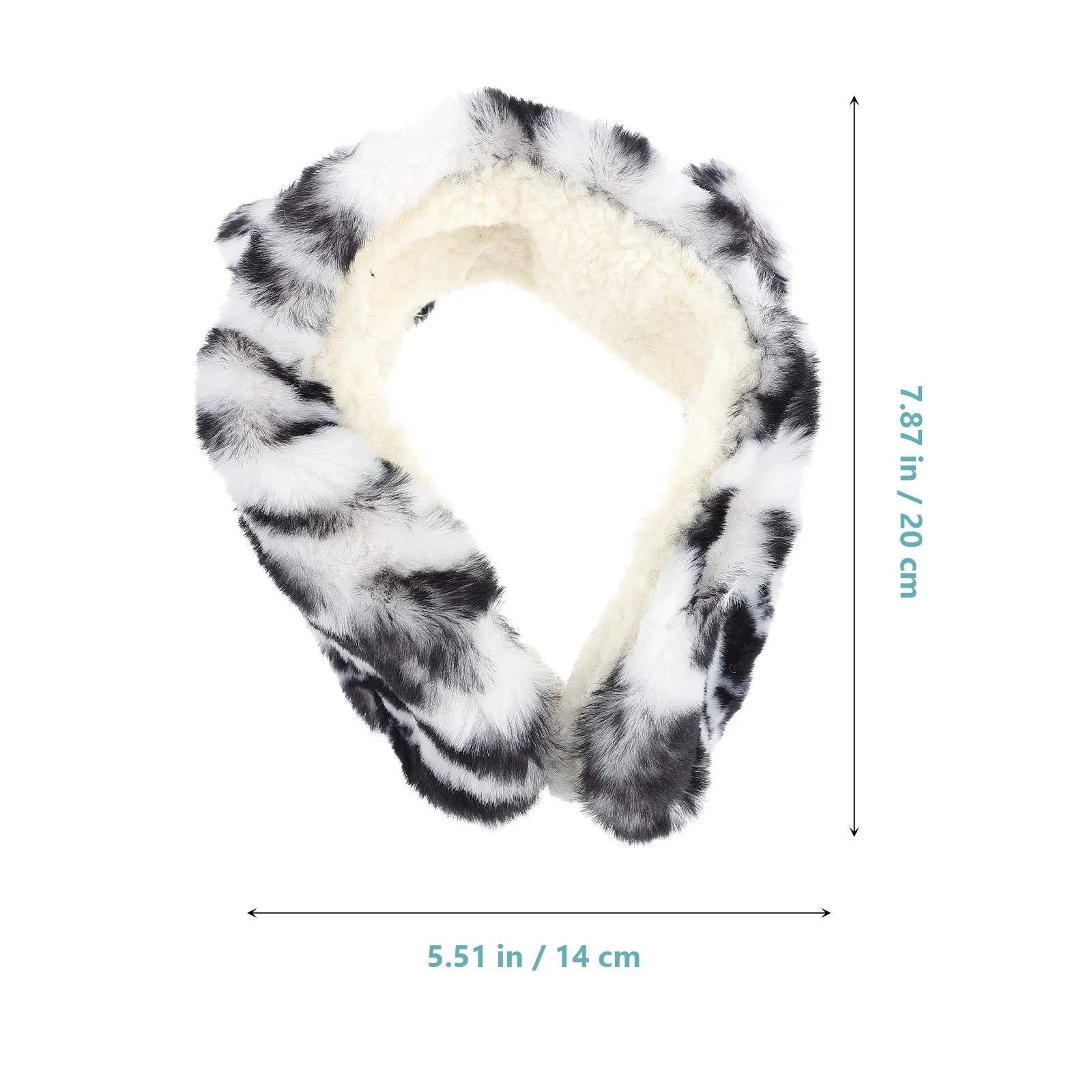 1 قطعة غطاء للأذنين دافئ للقطط غطاء شتوي مرن لتدفئة القطط للنساء واقي أذن أنيق ناعم يسمح بمرور الهواء #3