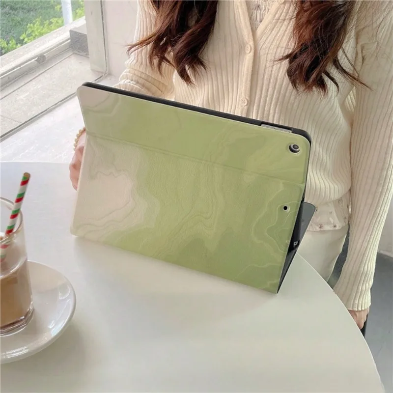 IPad Air 6 케이스 IPad 10세대 Air 5th 4th 10.9 2020 Pro 11 IPad Air 3세대 2019 그린 블렌딩용 케이스 Funda 액세서리