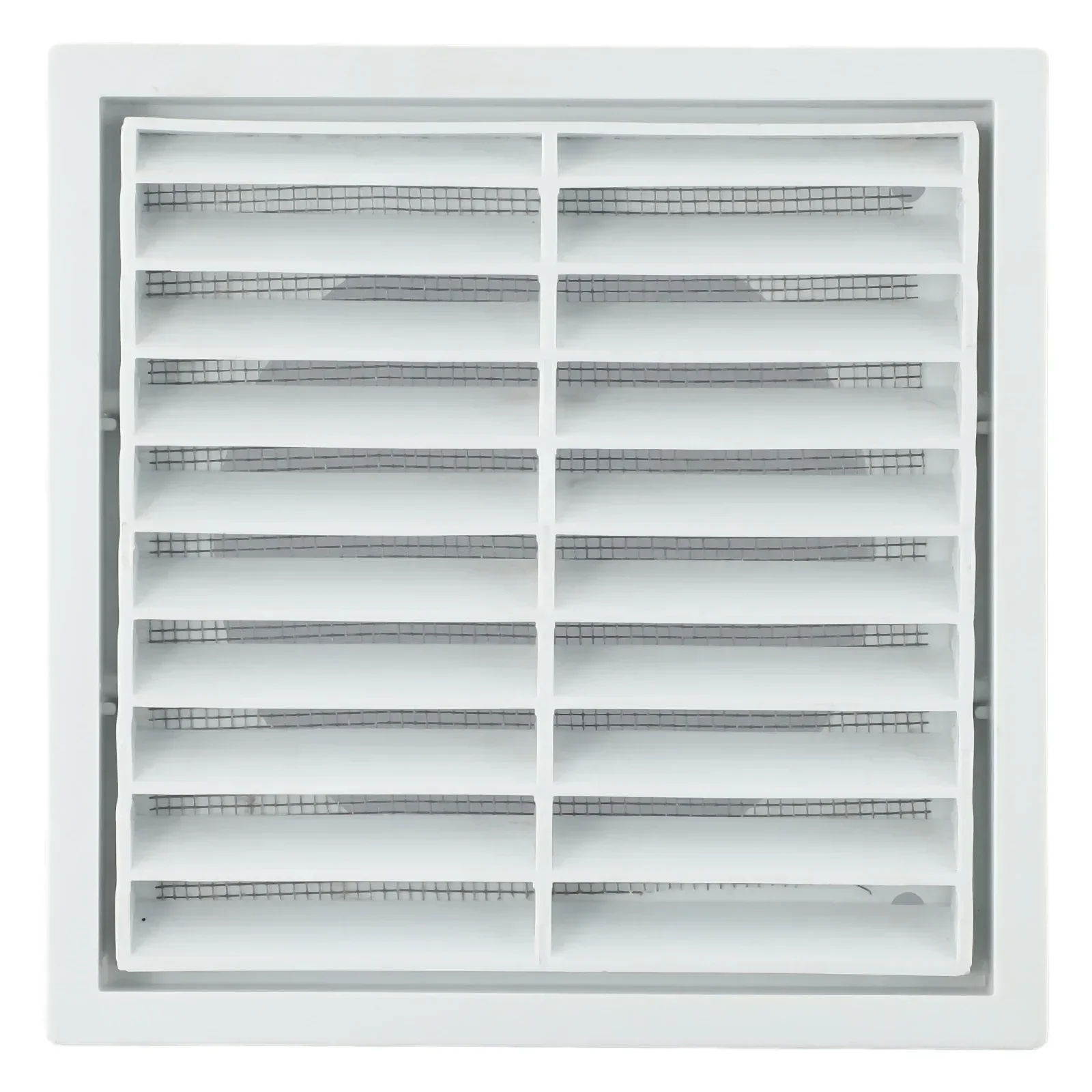 

PP Plastic Grille Ventilation Solution for Exhaust Fans and Clothes Dryers Wide Coverage Indoor and Outdoor Use White