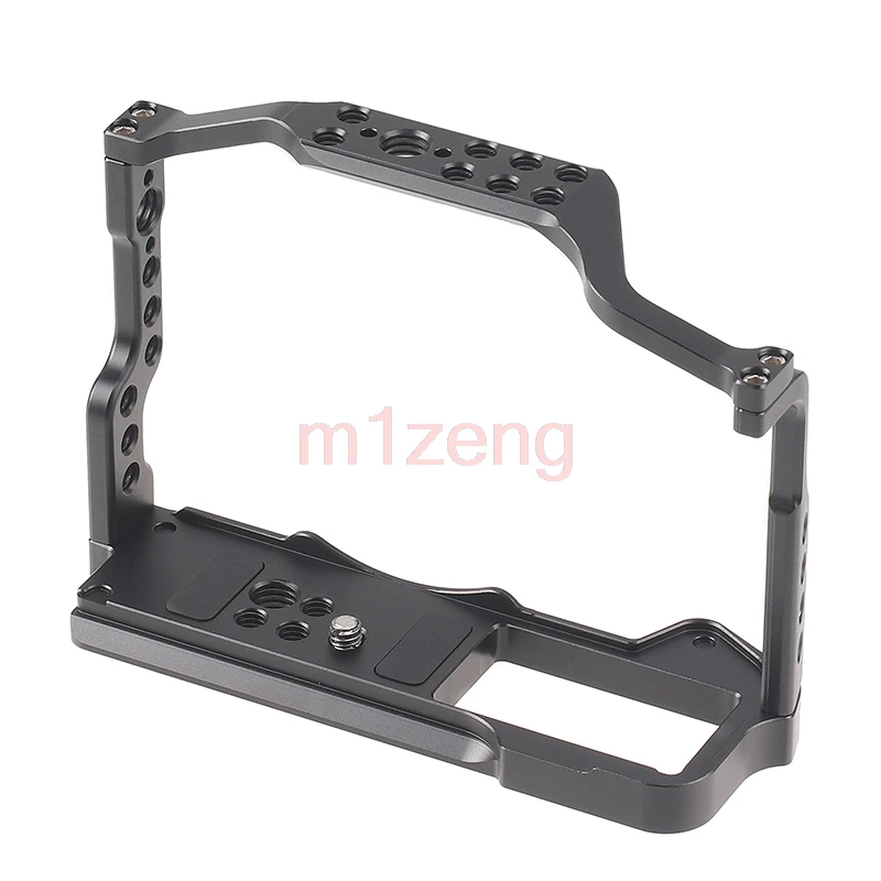 XT5 سبيكة قفص أرنب تلاعب مقبض الذراع دعم قوس استقرار hotshoe ل فوجي فيلم X-T5 كاميرا فيديو led ميكروفون ترايبود