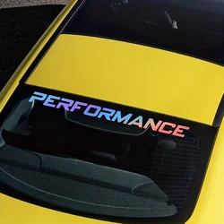 PERFORMANCE Car Stickers Waterproof Vinyl Material Auto Windshield Body Decals Letter Car Decoration Accessories Stickers