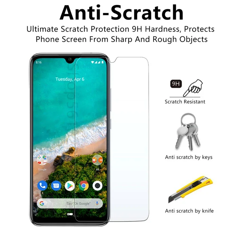 protective tempered glass for xiaomi mi a3 screen protector on ksiomi xiao my a 3 3a mia3 xiaomia3 film xiomi xiami xaomi xiaomy