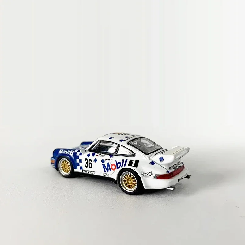 Tarmac Works 1:64 합금 모델 자동차 911 RSR 3.8, 24 시간 SPA 1993 #36 다이 캐스트 컬렉션