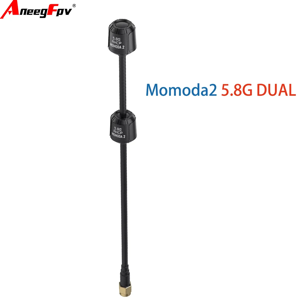 GEPRC Momoda2 5.8G 듀얼 안테나 5.65GHz SMA 듀얼 코어 RF 초저 VSWR DIY RC FPV 쿼드콥터 드론 프리스타일 액세서리 부품
