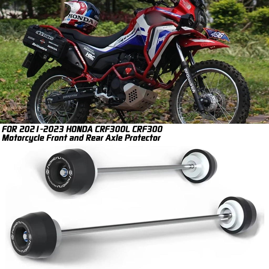 

For 2021-2023 Honda CRF300L CRF300 Rally Racing Motorcycle Parts Wheel Rocker Shaft Front and Rear Axle Sliding Block