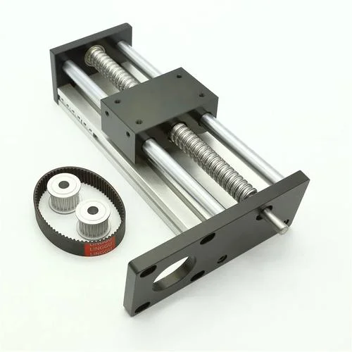 EB Series With Double Linear Shaft Hot Selling Automatic Steel Base Ball Screw Precise Driven Linear Actuator High Speed