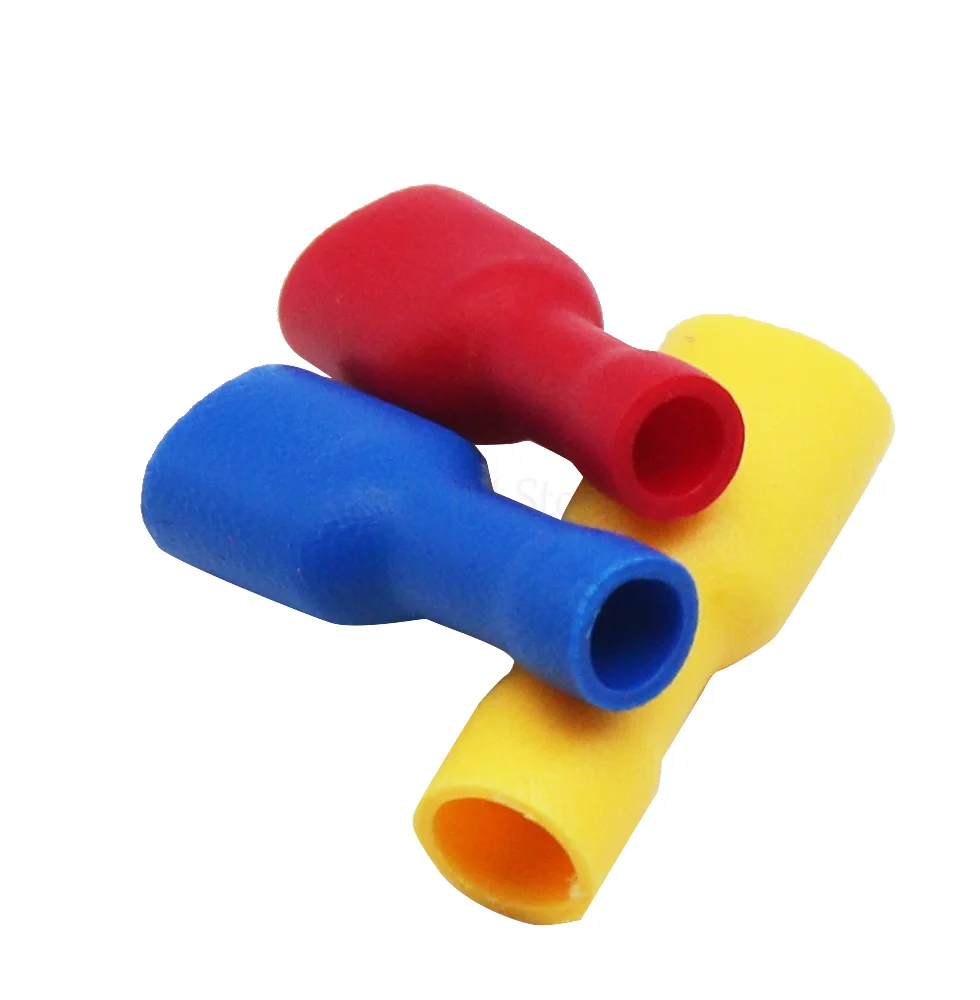 connector 10PCS 5set faston Male female Insulated Spade Crimp Wire Cable Connector Terminal