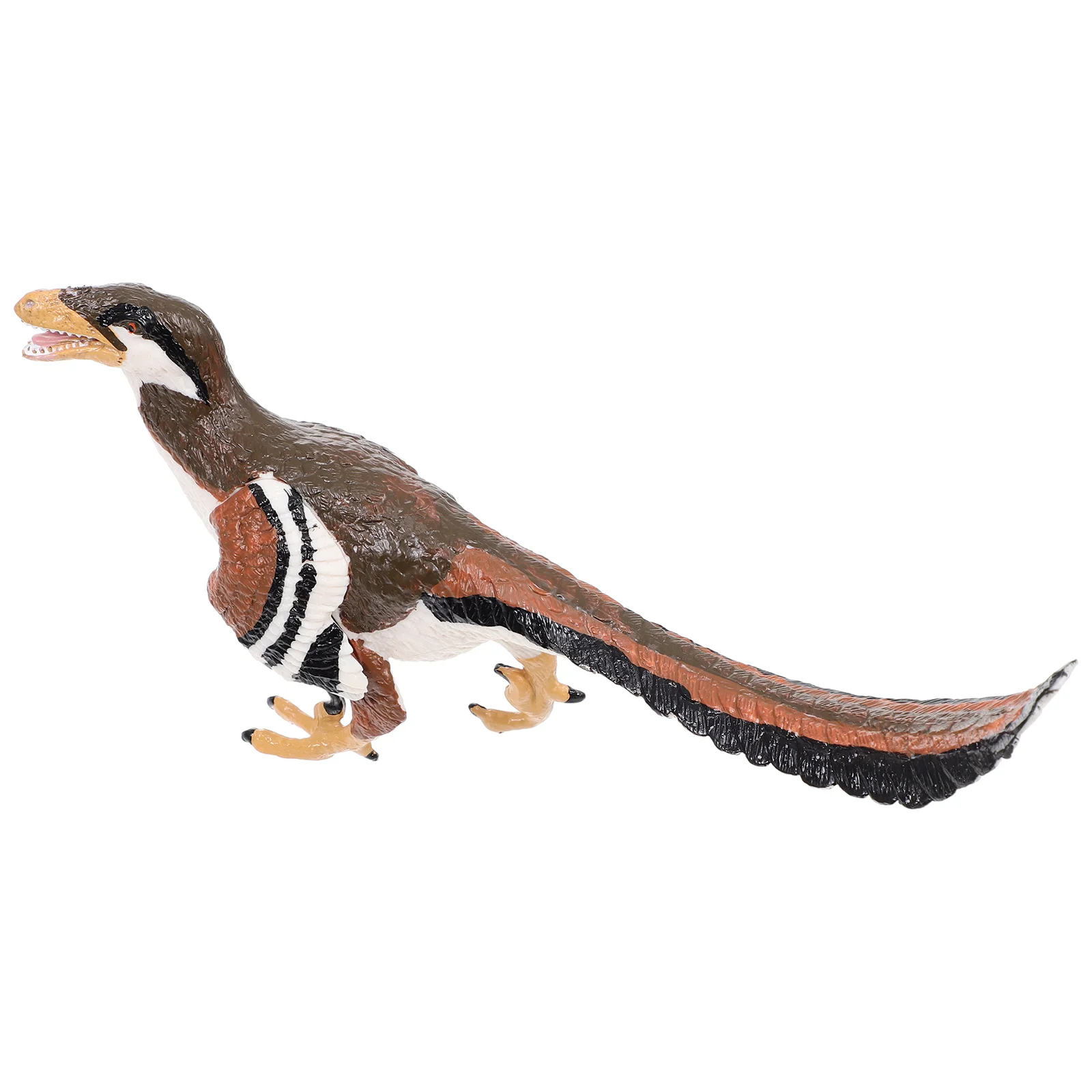 Deinonychus รุ่นตุ๊กตาไดโนเสาร์ของเล่นจําลองเด็กเดสก์ท็อปเครื่องประดับการศึกษา