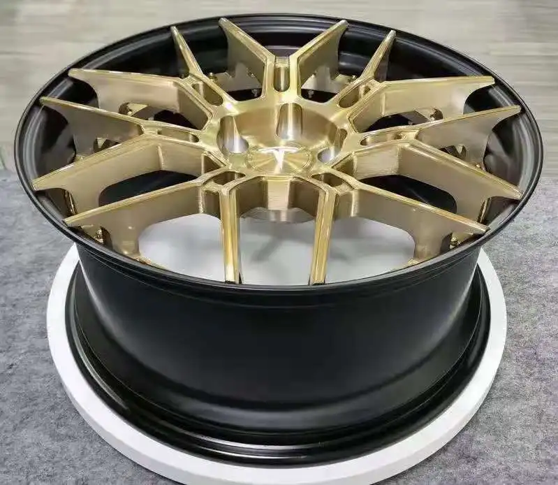 Custom CNC Machining 5 Axis Machine Wheel Hub 5 Axis Precision Hub Aluminum 5 Axis Milling Car Wheel Hub