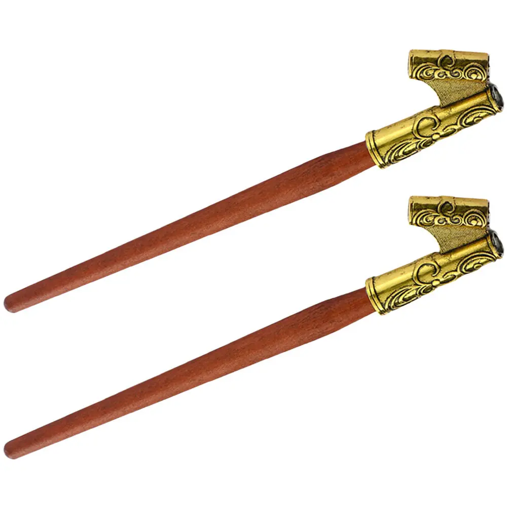 

2Pcs Wooden Calligraphy Dip Pen Handle Vintage Oblique Nib Holder Pen Supplies for Calligraphy Practice and Note Taking