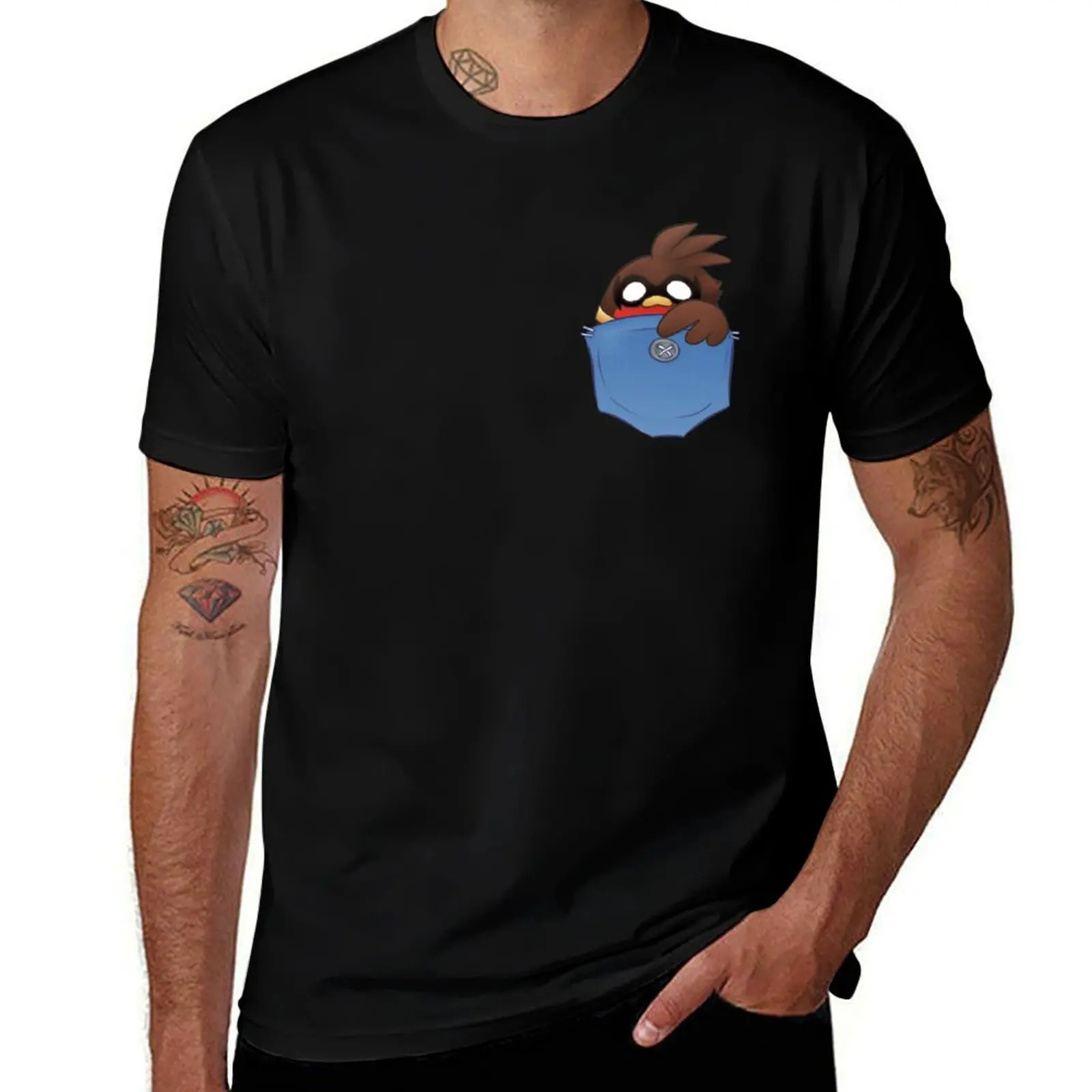 

Go!Robins! - Pocket Hero T-Shirt baggy shirts sublime cute clothes shirts graphic tee funny t shirts men