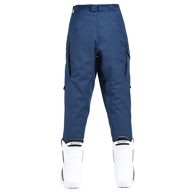 Pantalones de Snowboard para hombre y mujer, trajes térmicos a prueba de viento, impermeables, para esquí