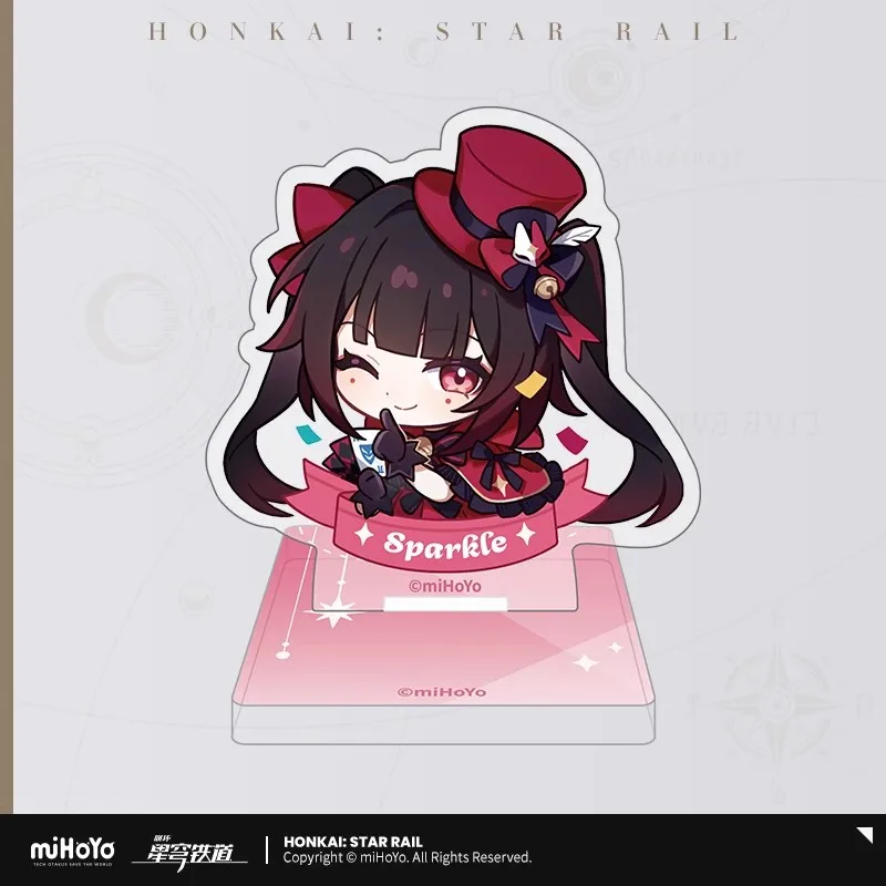 miHoYo Honkai: StarRail Official Anime and Game Peripherals Medal of The Unknown Guest Series Acrylic Stamps Secondary Gifts DIY