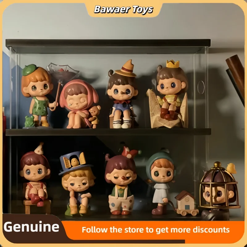 

Genuine Anmoo Memory Fragments Series Blind Box Cute Paper Crane Action Figure Pvc Model Surprise Box Desktop Decor Toy Gifts