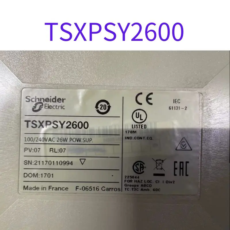 Imagem -04 - Usado Tsxpsy2600 Power Module Teste ok