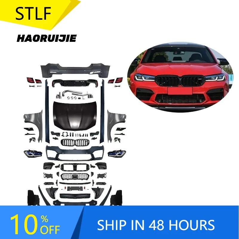 

Zuimi High-end Body Kit For 12-17 F10 Upgrade To 21+ G30 M5 Front And Rear Bumper With Grille Body Kit Side Skirts Hood Fend