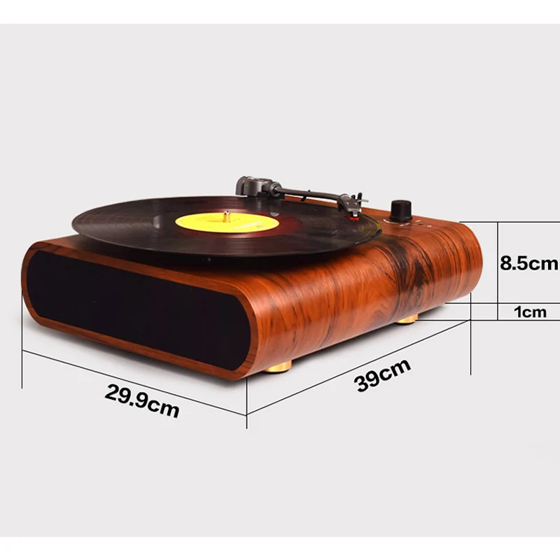 Multifunctional Gramophone Bluetooth Retro Radio Modern European LP Vinyl Record Player, Rated Frequency: 50Hz
