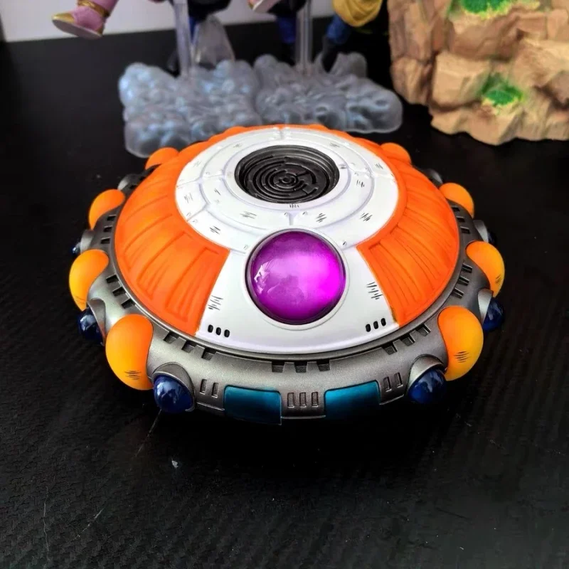 

Anime Dragon Ball Anime Peripheral Flisa Spaceship With Lid Creative Ashtray Model Anime Model Display Boys Creative Gifts