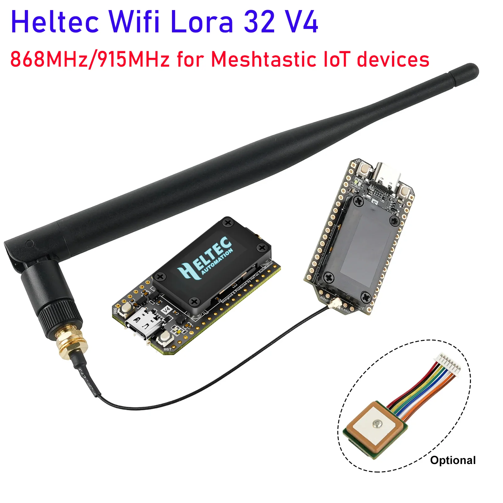 heltec-lora32-v4-meshtastic-gps-esp32-wifi-ble-sx1262-lora-096インチ-oled-ソーラー電源デベロッパーボード-メッシュネットワーク-arduino-iot用