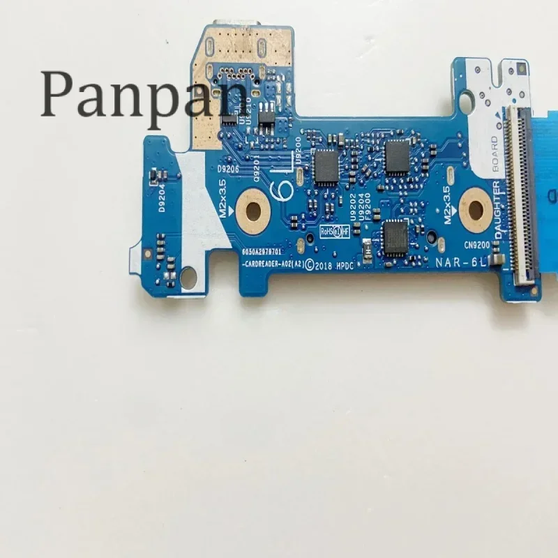 For Hp 14S-CR 14-DK 14-CK 14-CF Laptop USB 3.1 Type C Card Reader Power Board L24483-0. 01 6050A2979701 100% Tested