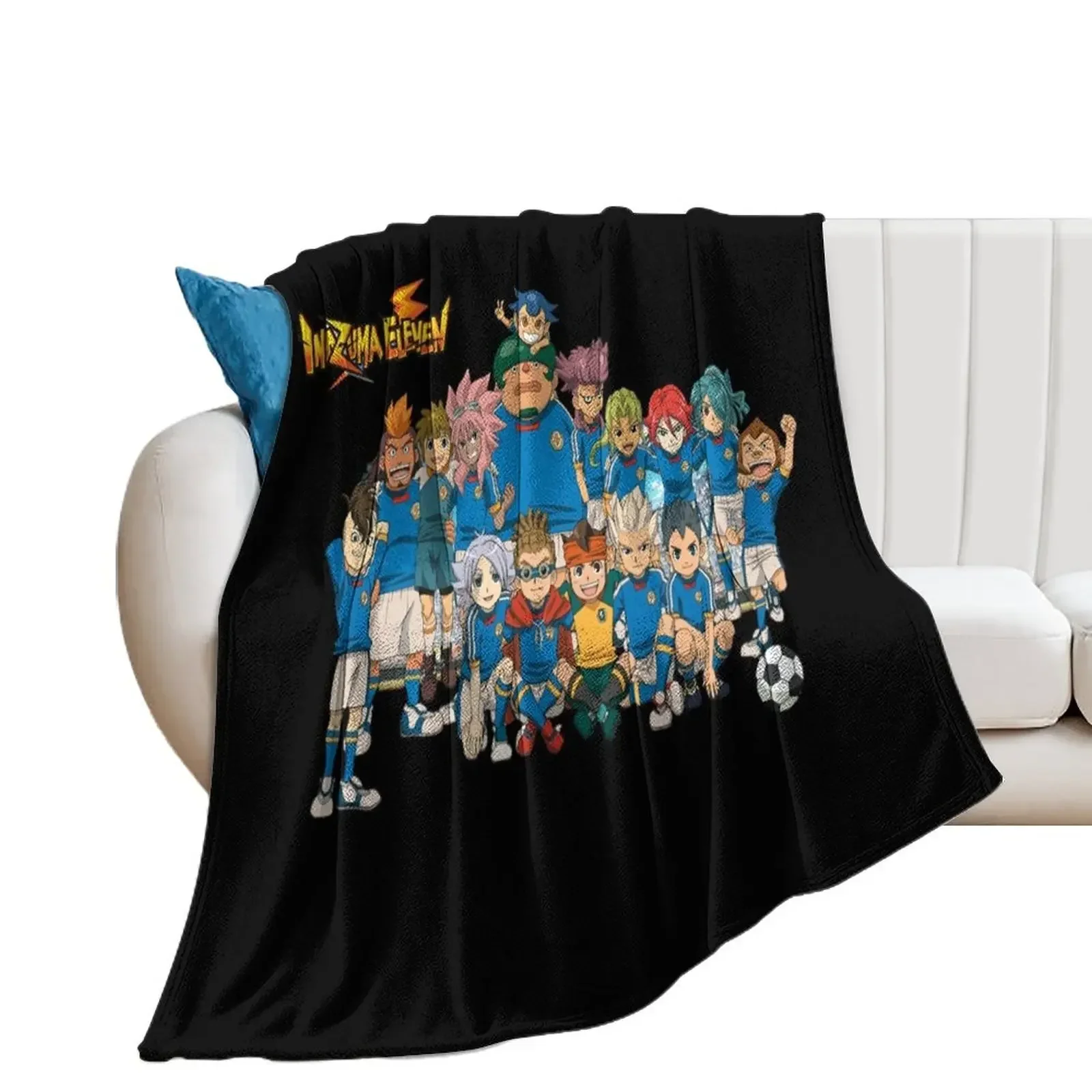 

Inazuma Eleven Anime Throw Blanket for winter Luxury Designer Sofa Blankets