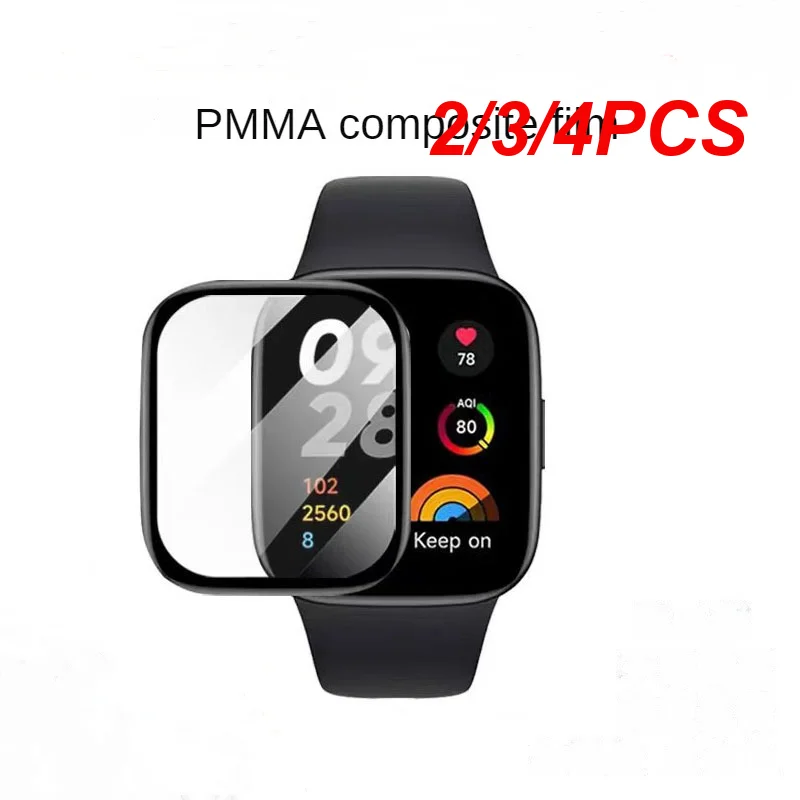 2/3/4PCS Composite Material Watch Film Anti-fingerprint High Quality Durable Quality Transparent Highest Evaluation