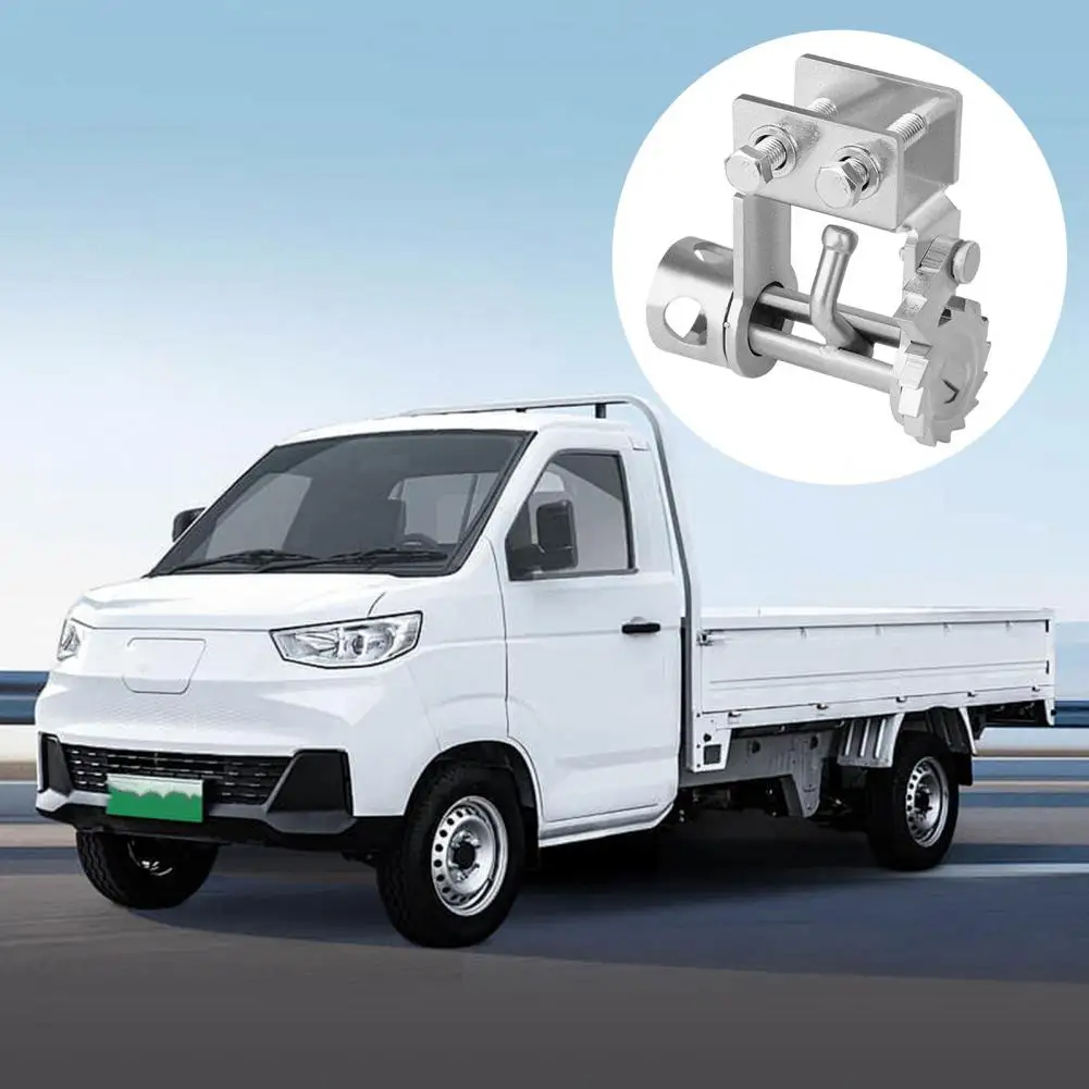 

Safety Rope Fixing Tool Universal Truck Rope Clamp Tie-down Tool Heavy-duty Steel Cargo Fastener No-weld for Trailers