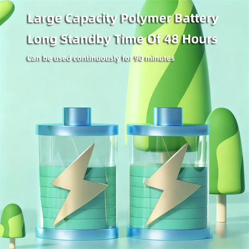 Kids Walkie-talkie LCD Display Screen Button Operation Rechargeable High-capacity Battery Clear Dialogue Children's Gift Toys