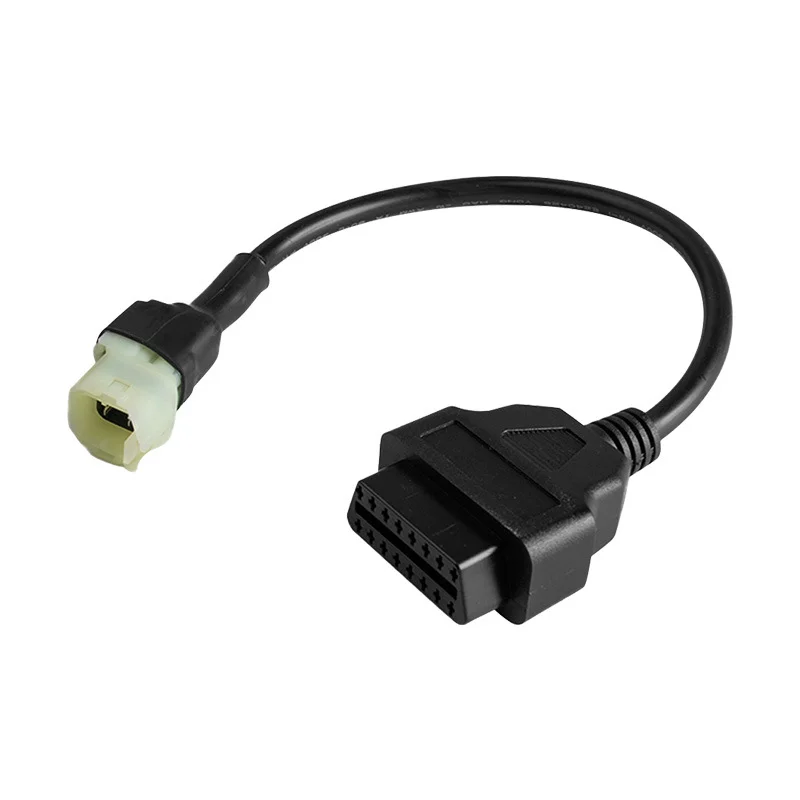 OBD Motorcycle Cable for Honda 4 Pin Plug Cable Diagnostic Cable 4Pin To OBD2 16 Pin Adapter Motorbike Scanner Convert Connector