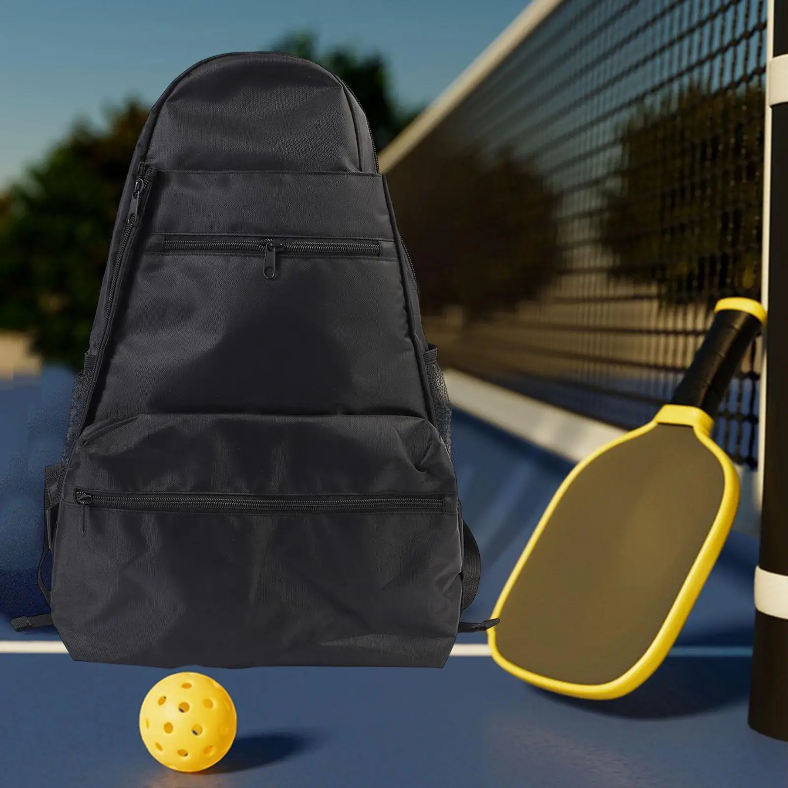 

Pickleball Bag Adjustable Shoulder Straps Accessories Carry Bag Portable Unique Handbag for Games Men Women Outdoor Training