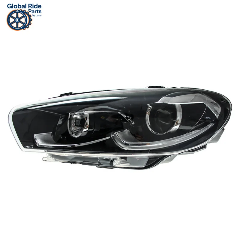 

Suitable for 09-17 Volkswagen Scirocco Headlight Assembly Modified High-End Version Bi-Optic Lens Xenon LED