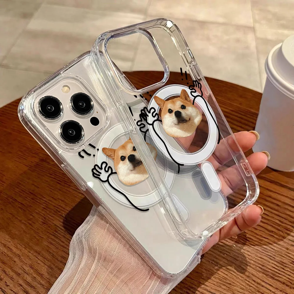 Силиконовый магнитный чехол для
